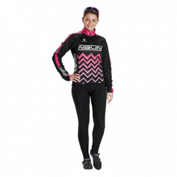 NALINI DAMSKI DŁUGI KOMPLET ROWEROWY 2015/16 BLACK-PINK