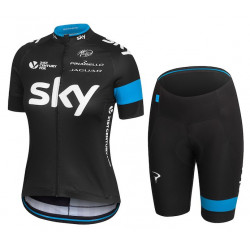 SKY DAMSKI LETNI KOMPLET ROWEROWY MODEL 2015 BLACK