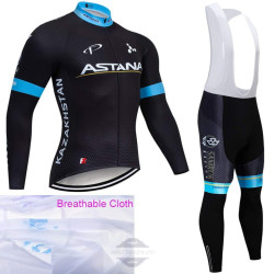 ASTANA DŁUGI KOMPLET ROWEROWY MODEL 2019 BLACK