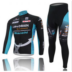 PROFESJONALNY DŁUGI KOMPLET ROWEROWY BIANCHI 2015